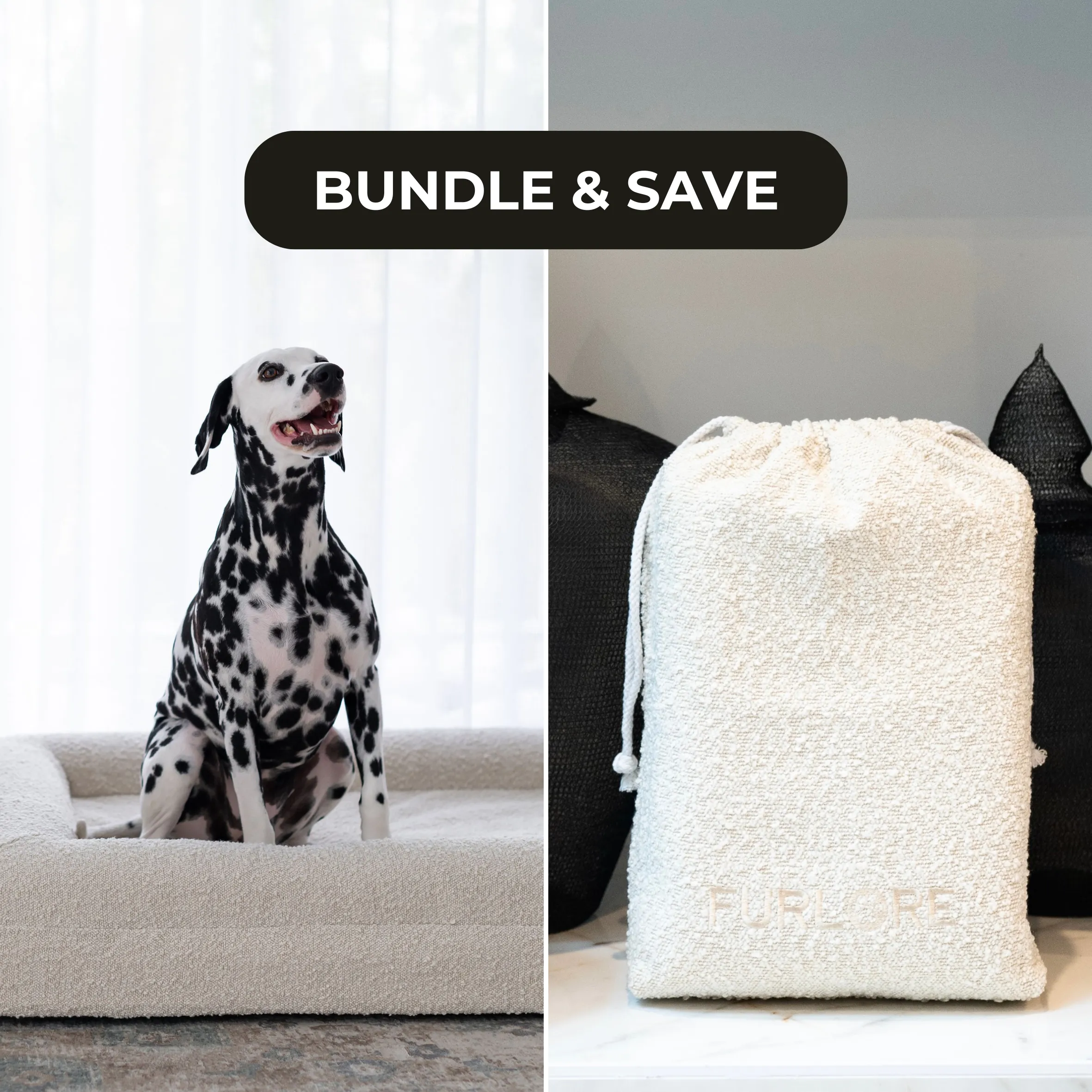 Premium Orthopaedic Memory Foam Bed   Spare Cover Bundle