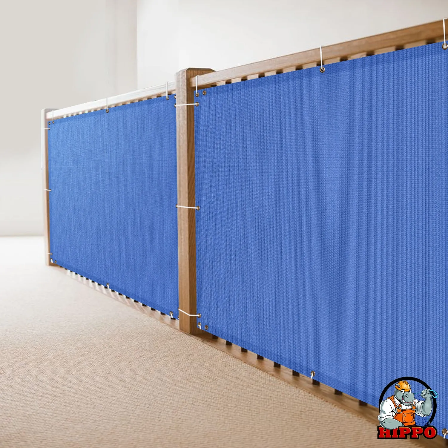 Self Folded Balcony Safety Net - High Vision Block