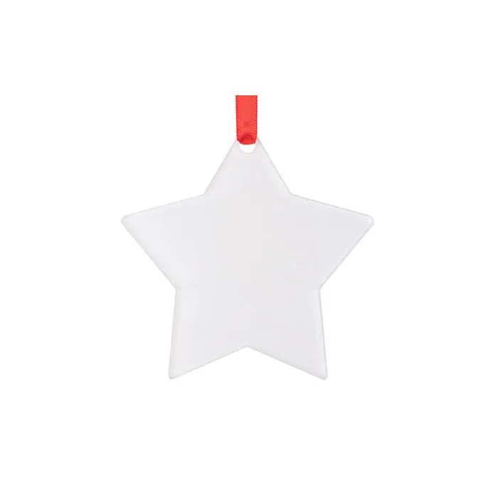 SUBLIMATION ACRYLIC STAR ORNAMENT