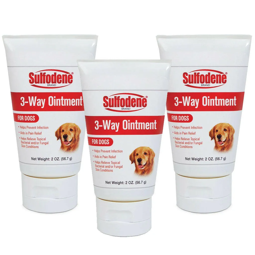 Sulfodene 3-Way Ointment for Dogs, 2-oz