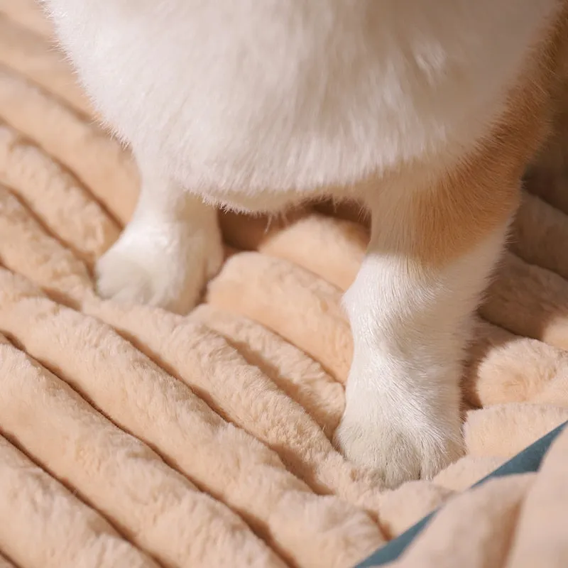 Ultimate Comfort for Your Furry Friends: Dog Bed Padded Cushion for Small Big Dogs - Super Soft Durable Mattress with Removable Pet Mat | Cozy Sleeping Beds and Houses for Cats