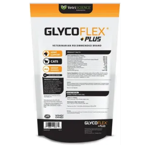 VetriScience GlycoFlex Plus Soft Chews Joint Supplement for Cats 30 ct
